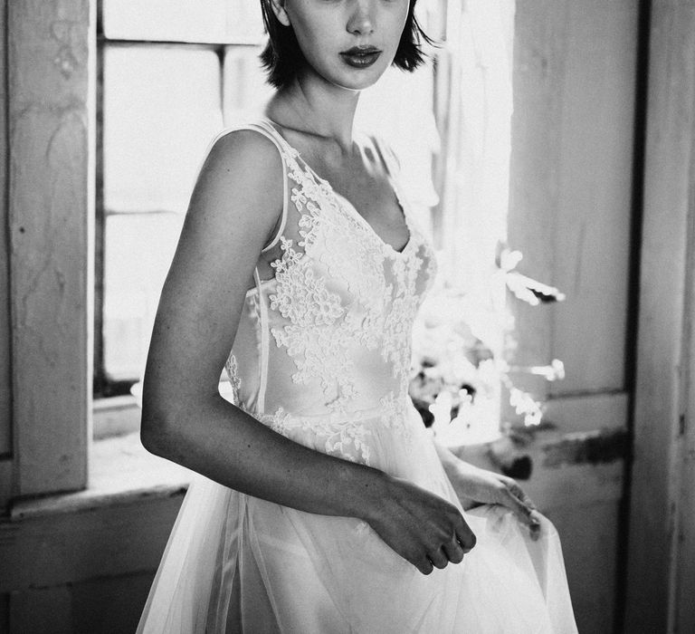 Dress by Katya Katya Shehurina // Styling by Beatnik Bride // Images by Benjamin Wheeler International Wedding Photographer