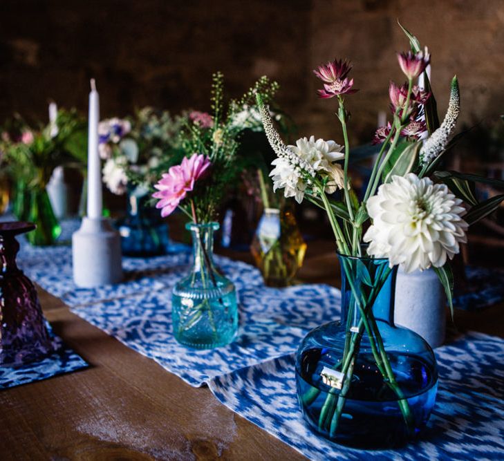 Vases filled with Flower Stems