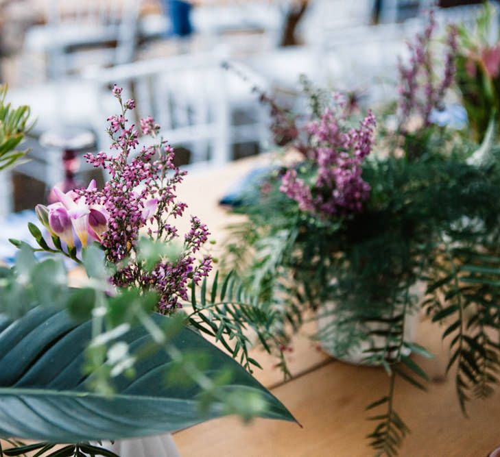 Purple Flower Stems