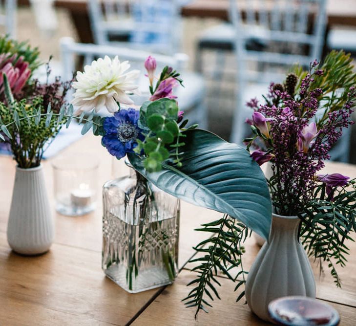 Mismatch Vase Table Centrepieces