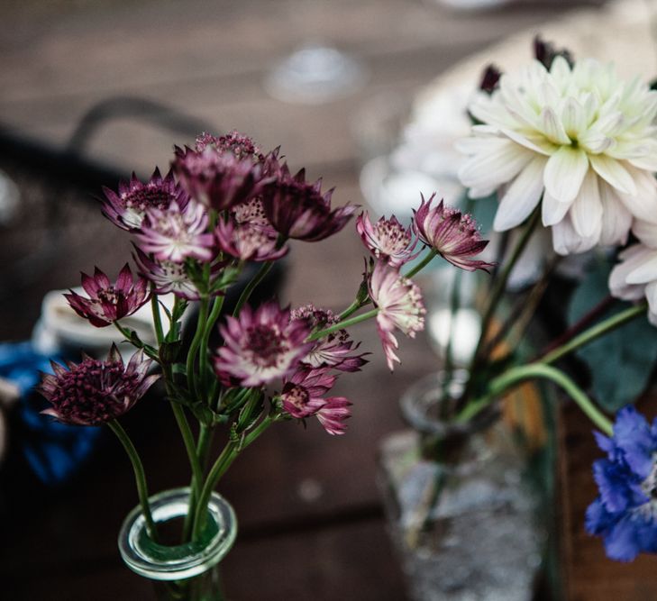 Flower Stems Wedding Decor