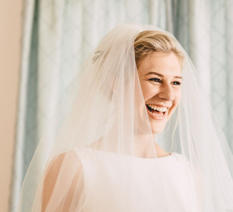 Bride in Pronovias Gown | The Harbour Church Portsmouth Wedding | Emily & Steve Photography