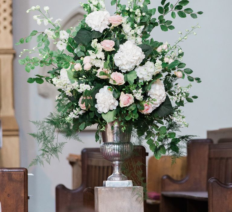 Church Floral Arrangement