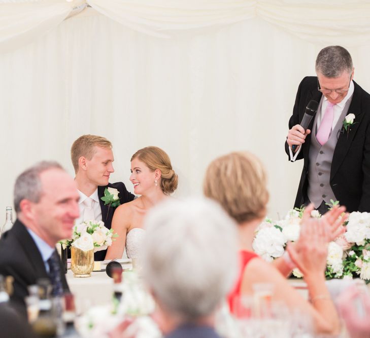 Bride & Groom Speeches Portrait