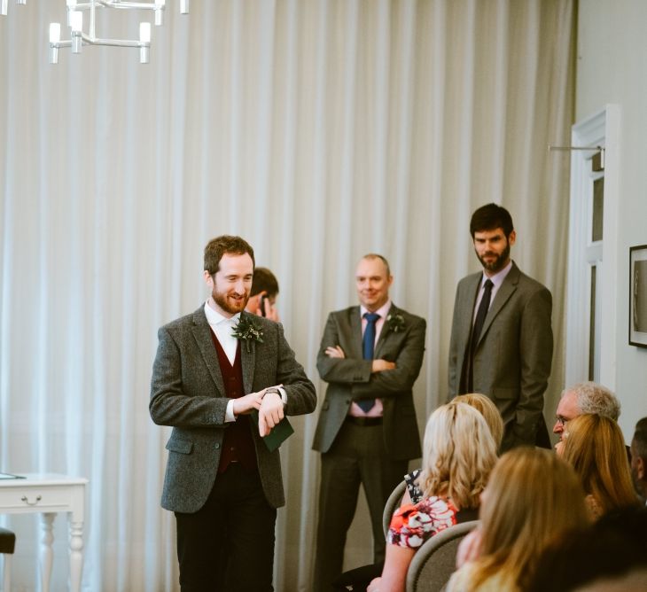 Groom at the Altar