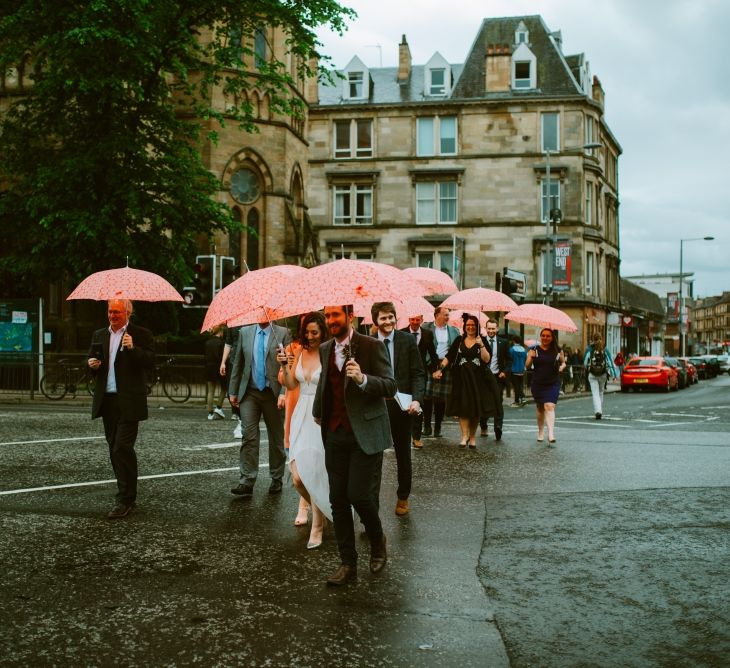 Brass Band Led Wedding Procession