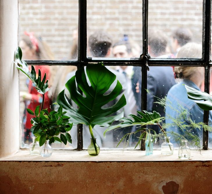 Botanical Greenery Foliage Wedding Decor | Dasha Caffrey Photography