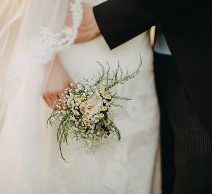 DIY Rustic Wedding At Longbourn Barn Warwickshire With Bride In Claire Pettibone With Reception Catered By The Family & Images By Frances Sales