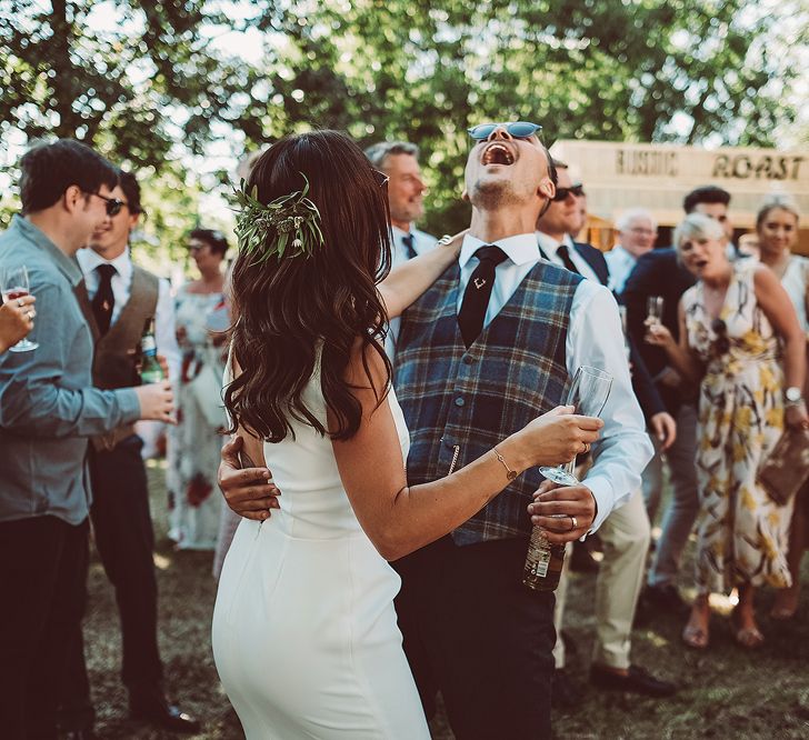 Yurt Wedding With Bride In Houghton & Images From Lemonade Pictures