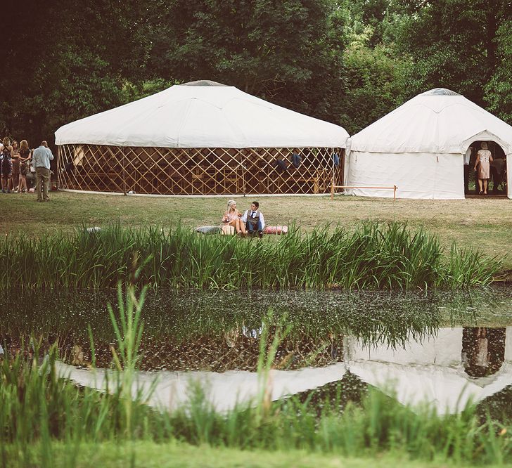 Yurt Wedding With Bride In Houghton & Images From Lemonade Pictures