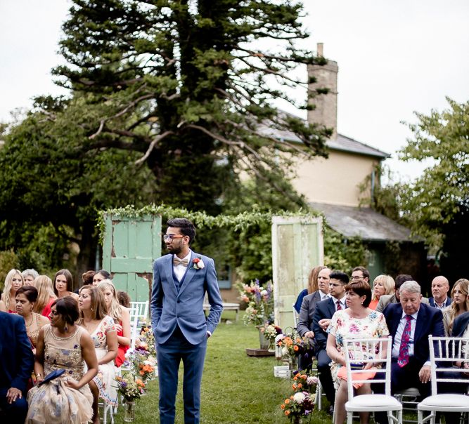 Outdoor Wedding Ceremony at South Farm