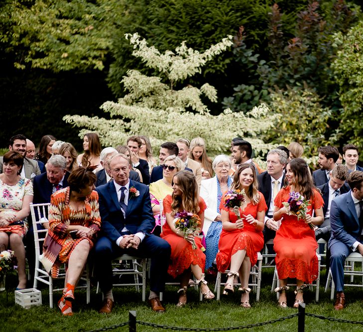 Outdoor Wedding Ceremony at South Farm