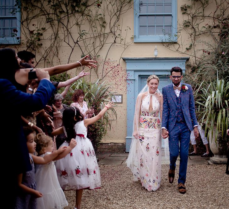 Outdoor Wedding Ceremony at South Farm