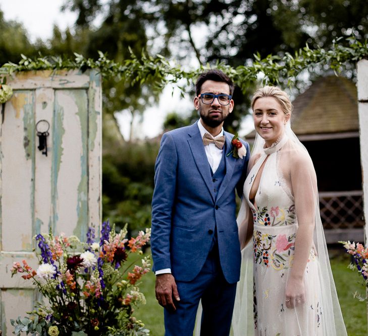 Outdoor Wedding Ceremony at South Farm