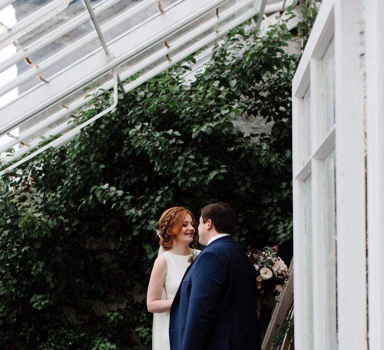 Outdoor Wedding In Scotland With Burgundy, Pink & Navy Colour Scheme Images From Caro Weiss Photography & Bespoke Stationery From de Winton Paper Co