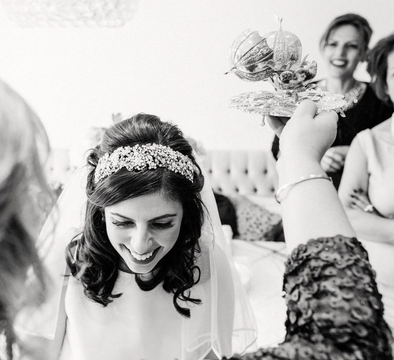 Liberty in Love Jew Headpiece | Village Underground Wedding London | Babb Photo