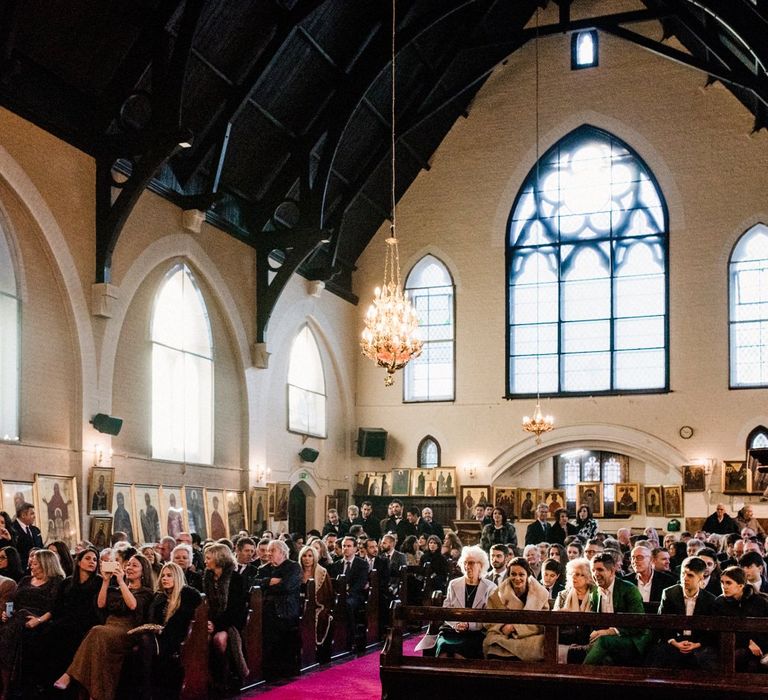 Wedding Ceremony | Thelogian Greek Orthodox Church in Hackney | Babb Photo