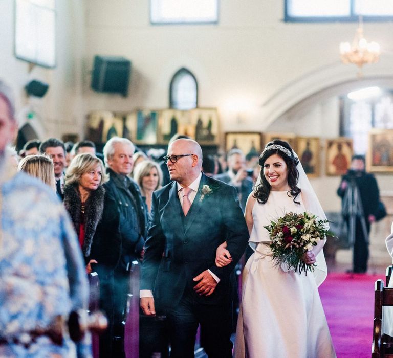 Wedding Ceremony | Thelogian Greek Orthodox Church in Hackney | Babb Photo