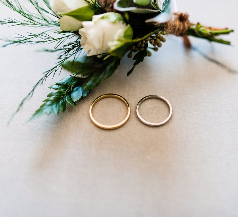 Buttonhole | Wedding Bands | Village Underground Wedding London | Babb Photo