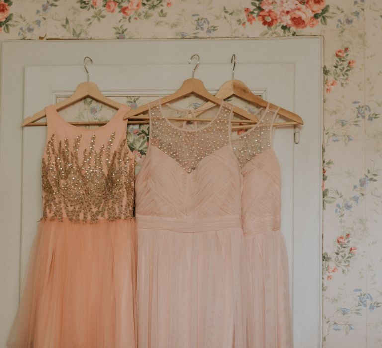 Pink Bridesmaids Dresses