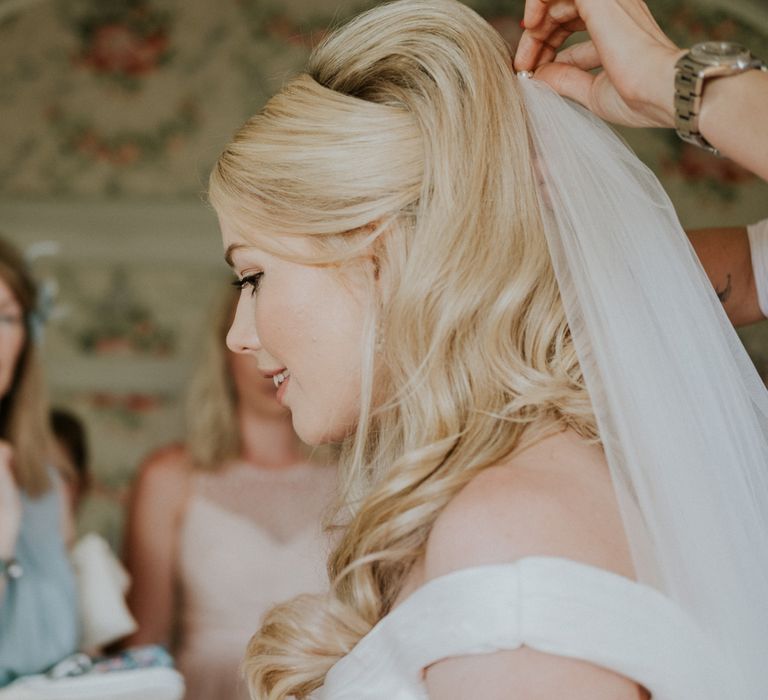 Bride Getting Ready