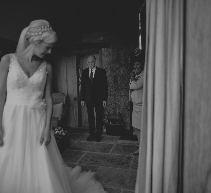 Beautiful Bride Getting Ready