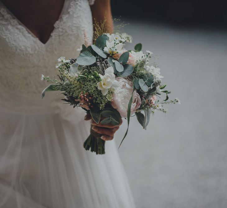 Beautiful Bride Getting Ready