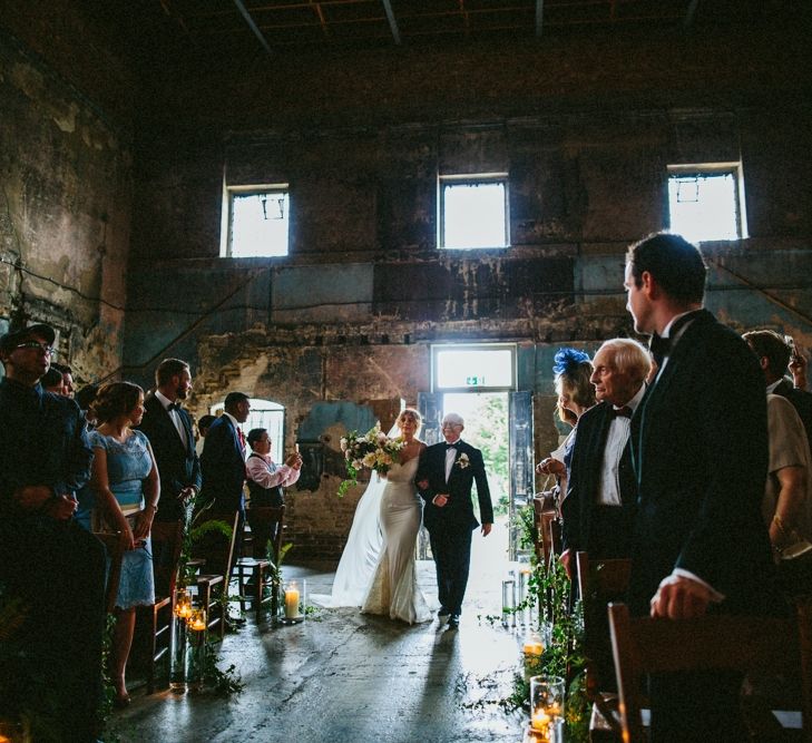 Candle Lit Wedding Ceremony At Asylum London