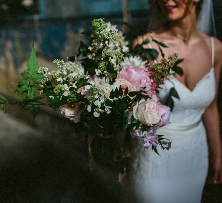 Bride & Groom Portraits by Through The Woods We Ran