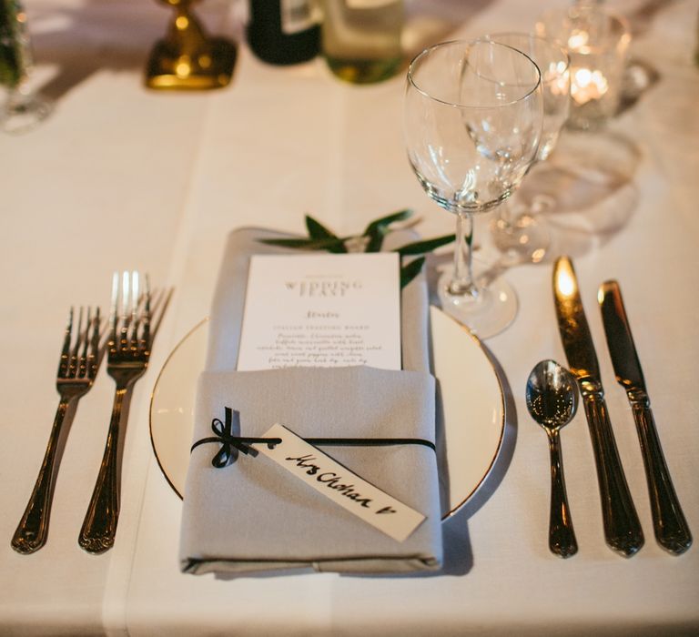 Wedding Place Setting