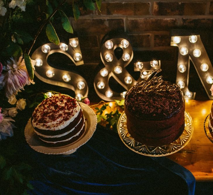 DIY Cake Table For Wedding