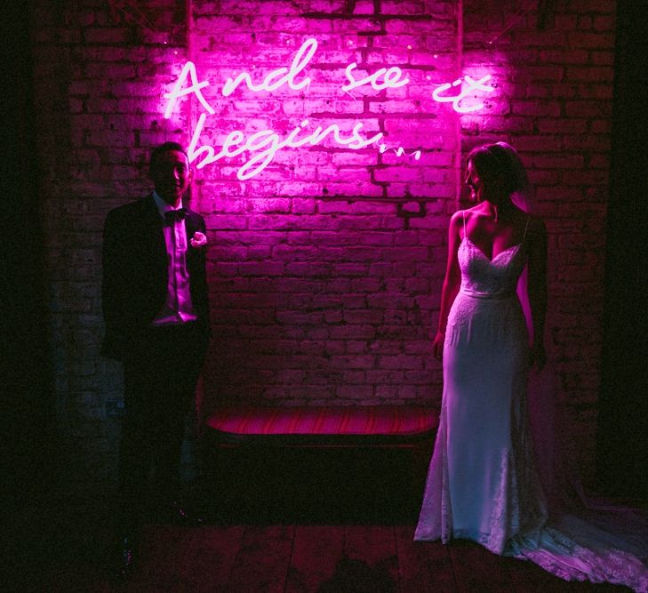 Neon Light For Weddings by Bag & Bones