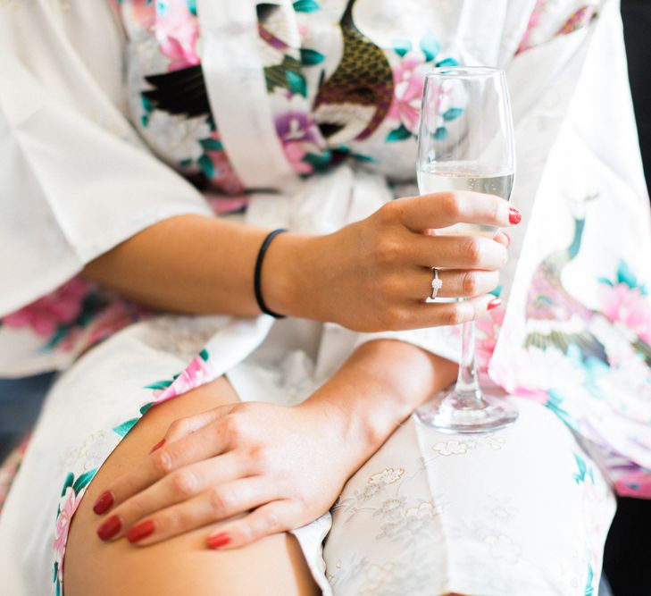 Bride Getting Ready