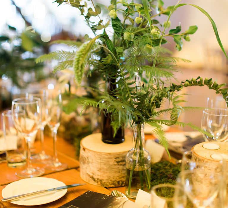 Greenery Filled Tipi Wedding in Cheshire