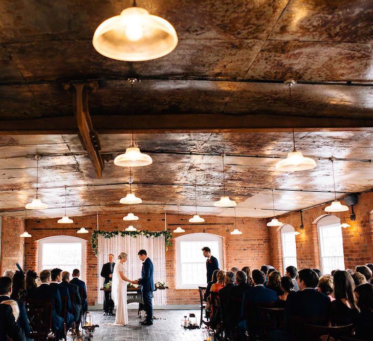 Eliza Jane Howell Beaded Dress For An Autumn Wedding At The West Mill Derby