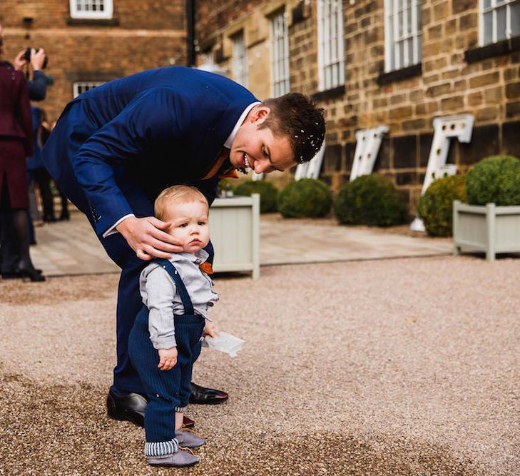 Little Boy At Wedding