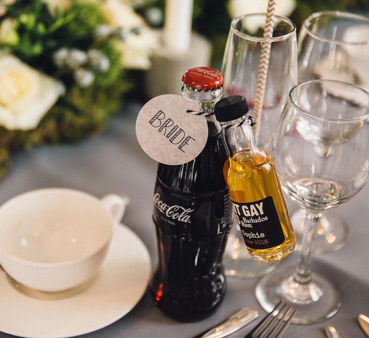 Rum & Coke Wedding Favours