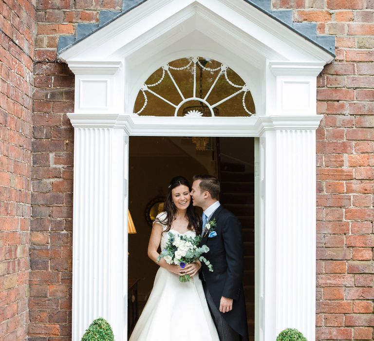 Classic Bride in Caroline Castigliano Wedding Dress | Groom in Cad & the Dandy Tails | Lucy Davenport Photography