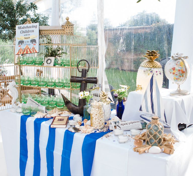 Botanical Marquee Reception with Hanging Greenery & Edison Light Installations | Lucy Davenport Photography