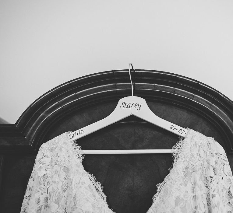 Personalised Hanger For Bride's Gown