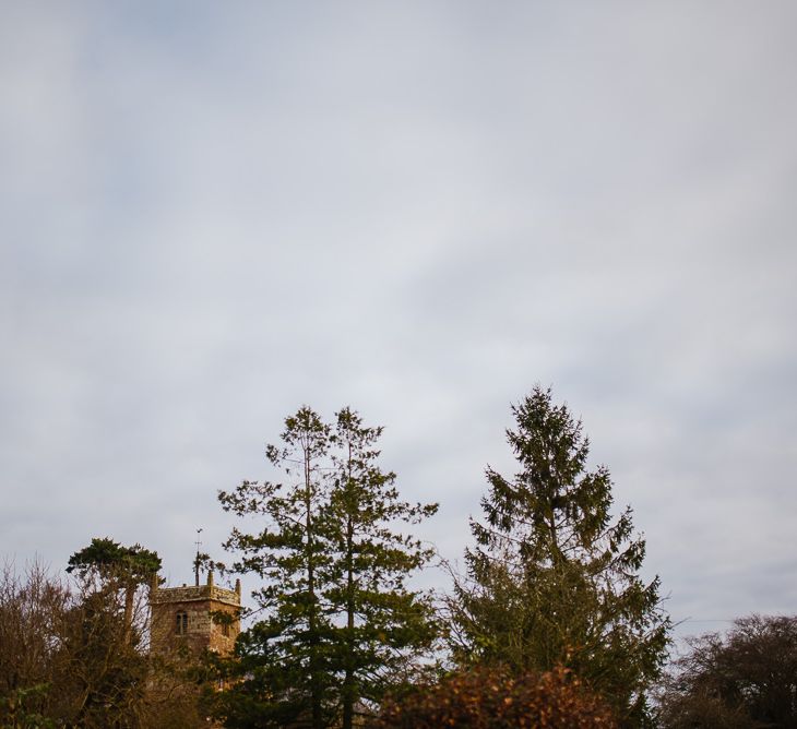 Winter Wedding At Curradine Barns With Bride In Pronovias