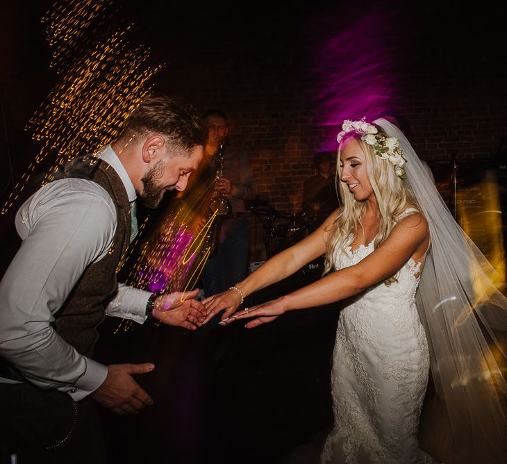 Winter Wedding At Curradine Barns With Bride In Pronovias