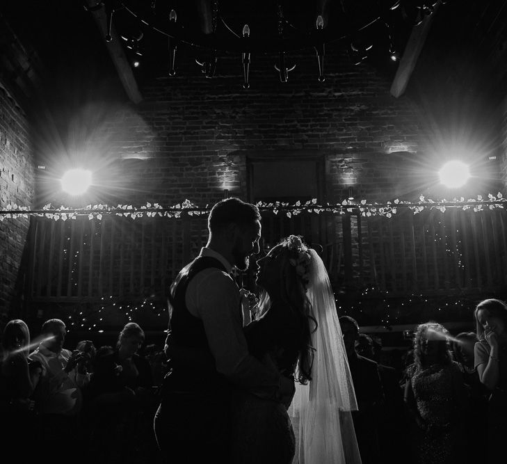 Winter Wedding At Curradine Barns With Bride In Pronovias