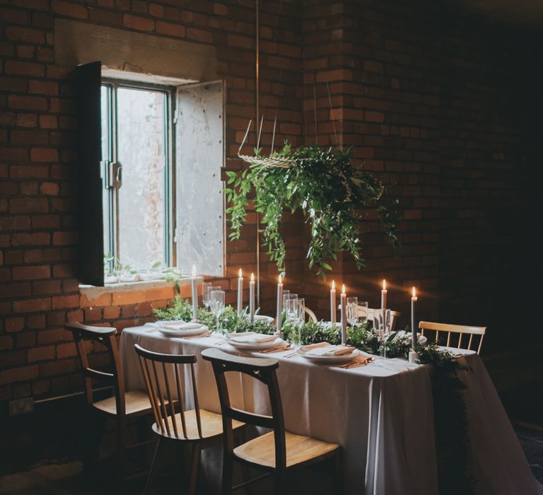 Industrial Wedding Styling With A Romantic Twist by One Stylish Day