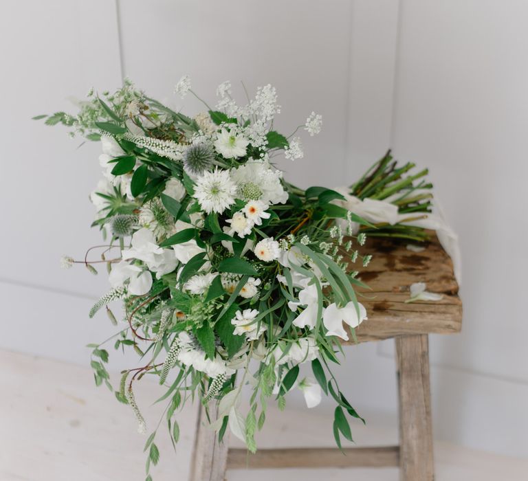 Beautiful Bouquet | Summer Styling Reimagined | Florals by <a href="https://joannetruby.co.uk/" rel="noopener" target="_blank”>Joanne Truby</a> | Image by <a href="https://cgpgraham.com/" rel="noopener" target="_blank”>Claire Graham Photography </a>