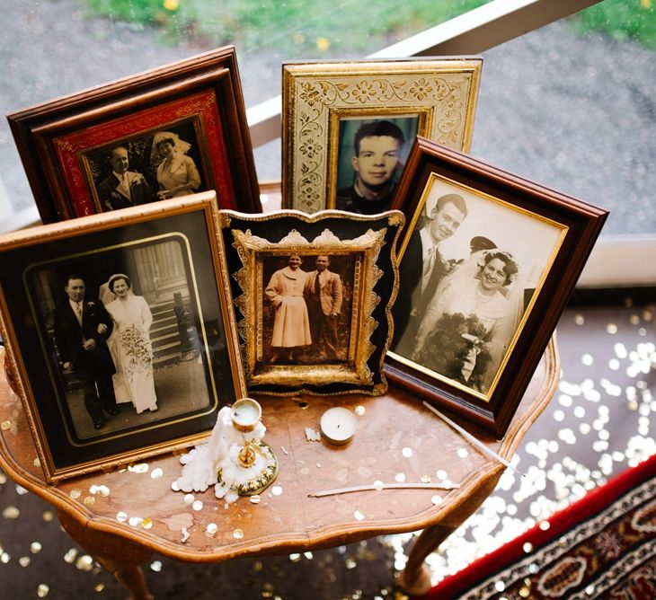 White, Gold & Green Farm Wedding In A Marquee In Scotland With Bride In Bespoke Dress & Images And Film From Tub Of Jelly