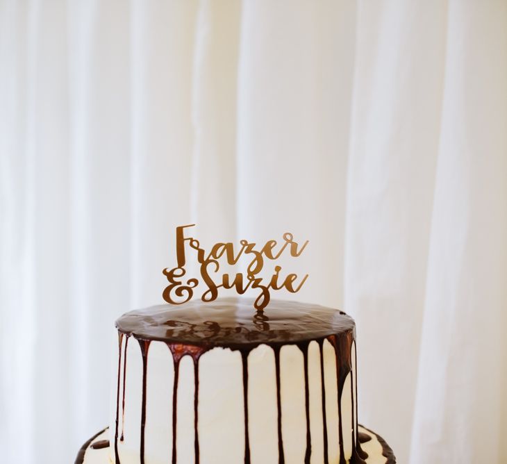 White, Gold & Green Farm Wedding In A Marquee In Scotland With Bride In Bespoke Dress & Images And Film From Tub Of Jelly