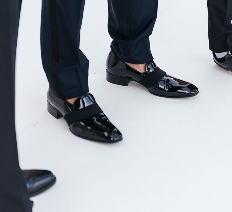 Groom & Groomsmen In Black Tie Images By Stefano Santucci