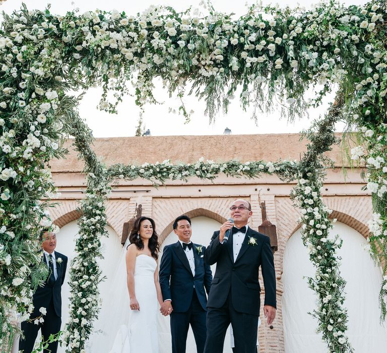 Floral Wedding Ceremony Arch Images By Stefano Santucci