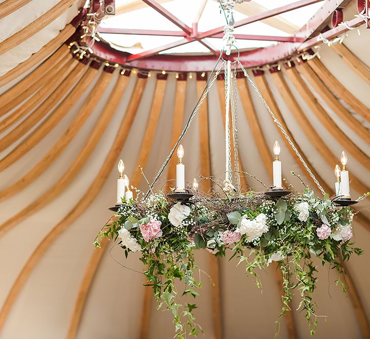 At Home Marquee Wedding Near Padstow Cornwall Old Rectory With Bride In Claire Pettibone & Images From Marianne Taylor Photography